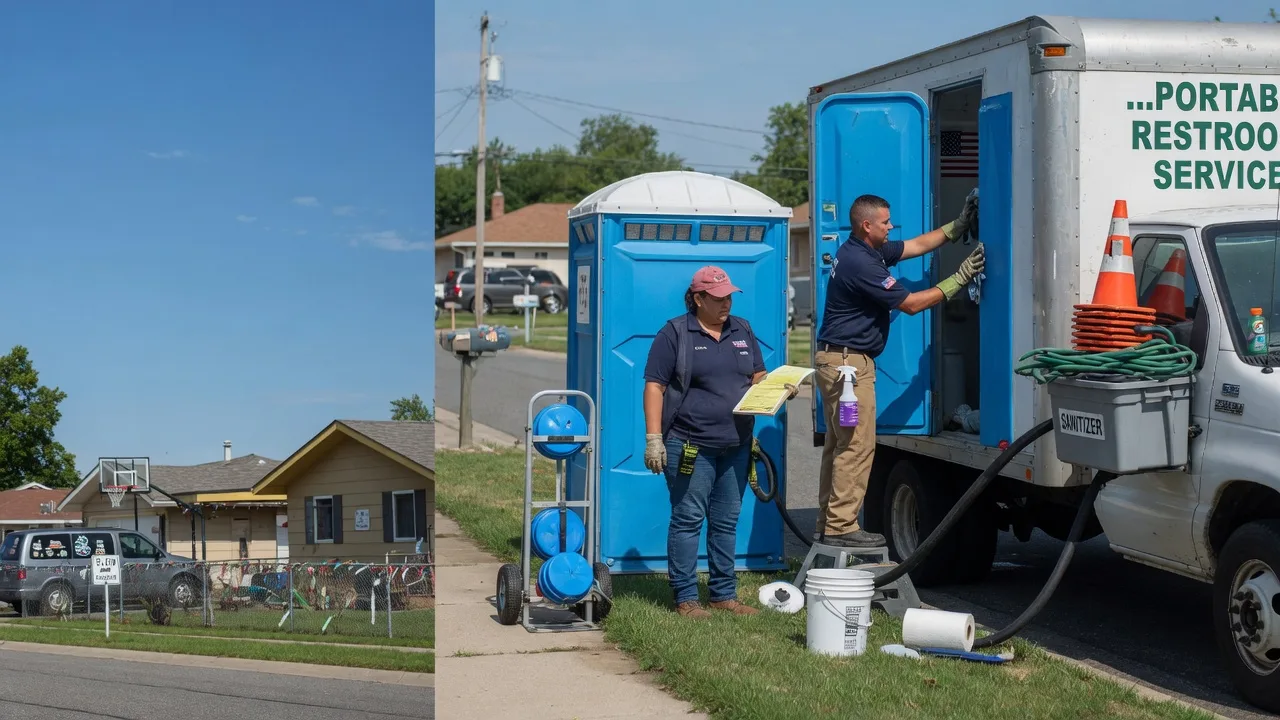 Portable Toilet Rental in Rosedale, IN near me